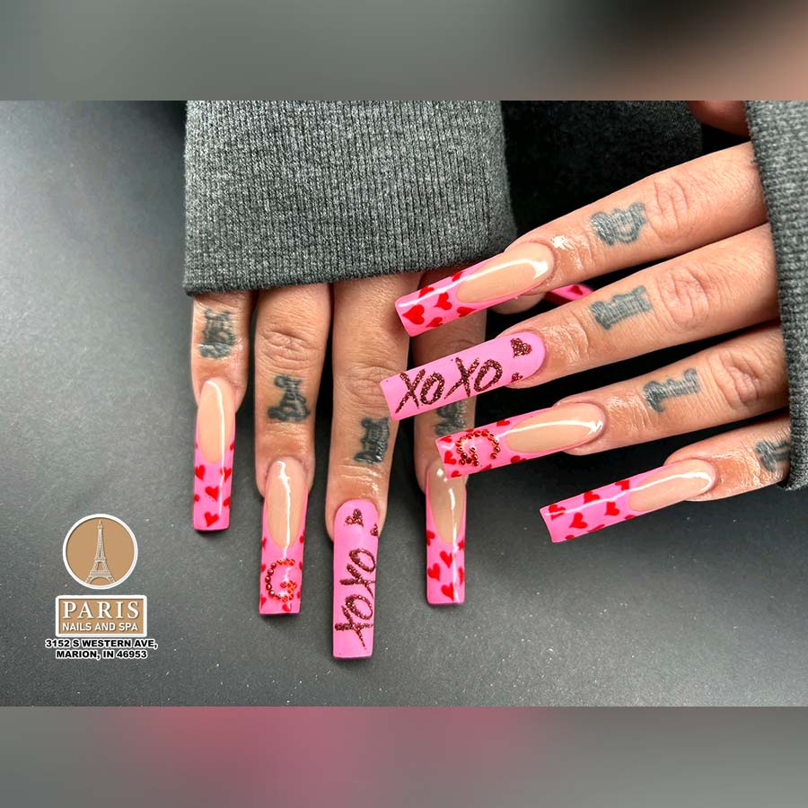 Nail design by Paris Nails and Spa